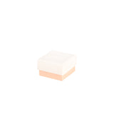 Astuccio Gioielleria Bicolor Avorio Rosa Cipria