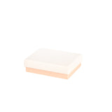 Astuccio Gioielleria Bicolor Avorio Rosa Cipria