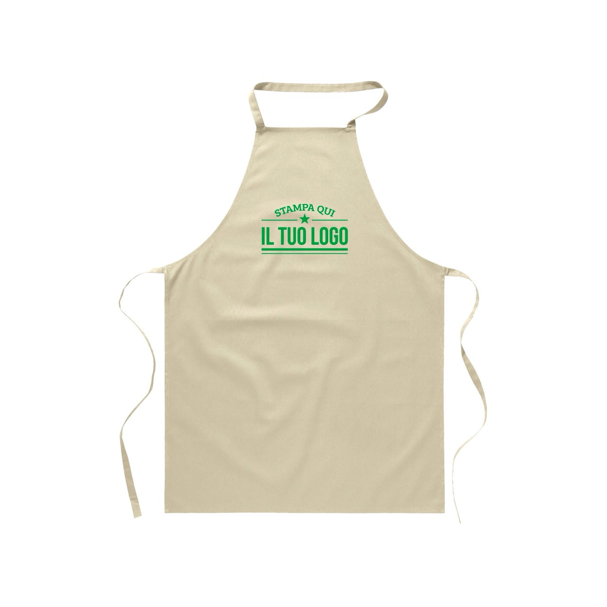 Grembiule Lungo Senza Tasche Personalizzabile