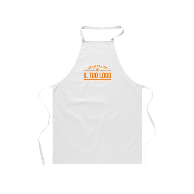 Grembiule Lungo Senza Tasche Personalizzabile