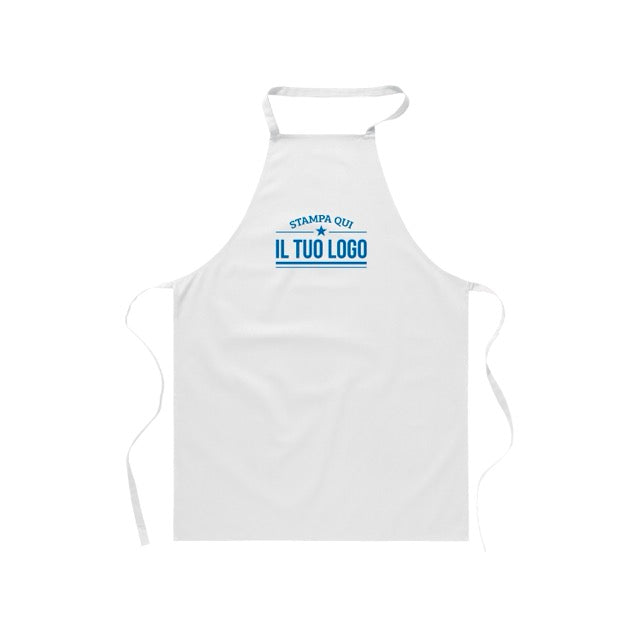 Grembiule Lungo Senza Tasche Personalizzabile