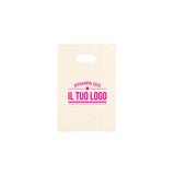 Shopper in Plastica Colorata Personalizzabile con Logo