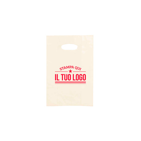 Shopper in Plastica Colorata Personalizzabile con Logo