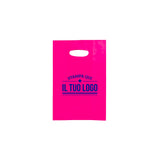 Shopper in Plastica Colorata Personalizzabile con Logo