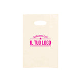 Shopper in Plastica Colorata Personalizzabile con Logo
