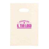 Shopper in Plastica Colorata Personalizzabile con Logo