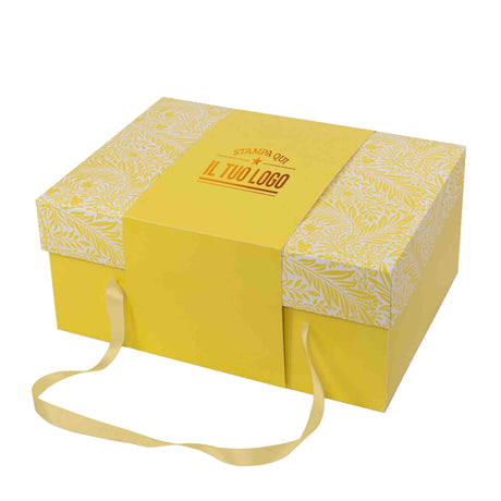 Scatola Scrigno per Colomba Personalizata, fantasia Tropical