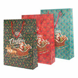 Buste Shopper Slitta MerryXmas