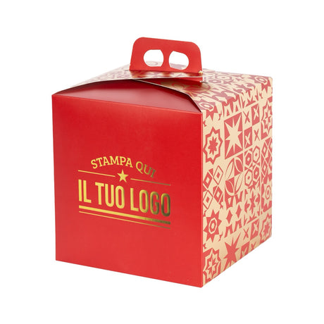 Portapanettone Alto 1KG Personalizzabile
