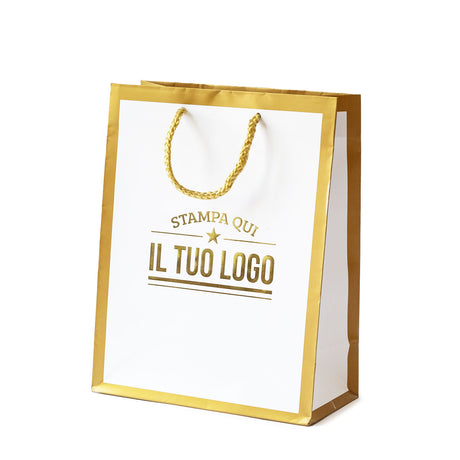 Shopper Cornice Gold Personalizzabile