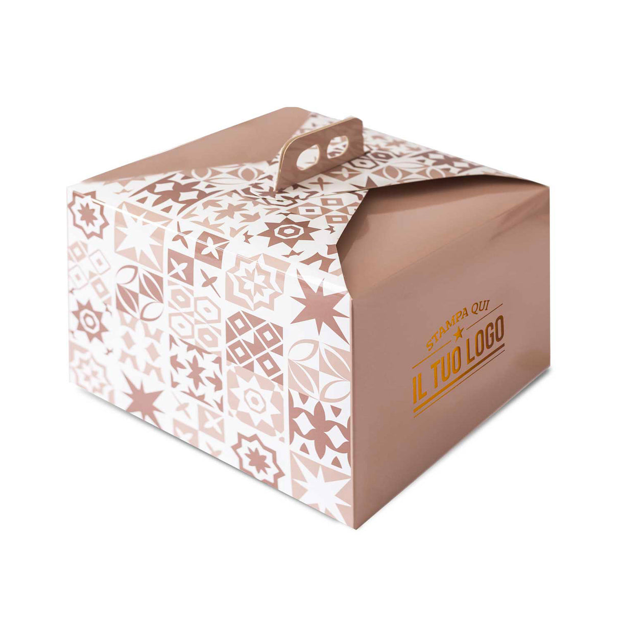 Portapanettone Maioliche Basso Personalizzabile 750g -1kg