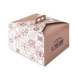 Portapanettone Maioliche Basso Personalizzabile 750g -1kg