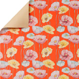 Bobina per Confezioni Fantasia Papavero mt 25x1