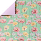 Bobina per Confezioni Fantasia Papavero mt 25x1