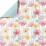 Bobina per Confezioni Fantasia Papavero mt 25x1