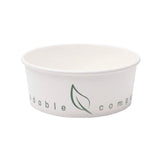 Saladier avec Couvercle carton et PLA