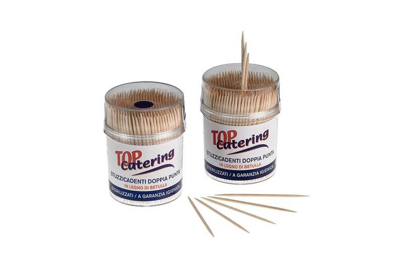 STUZZICADENTI 2 PUNTE BARATTOLO