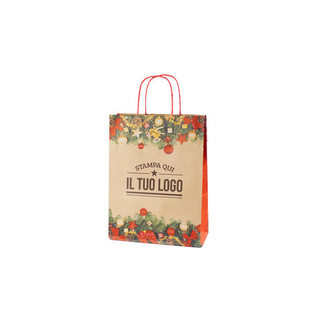 Shopper Carta Natale Personalizzabile