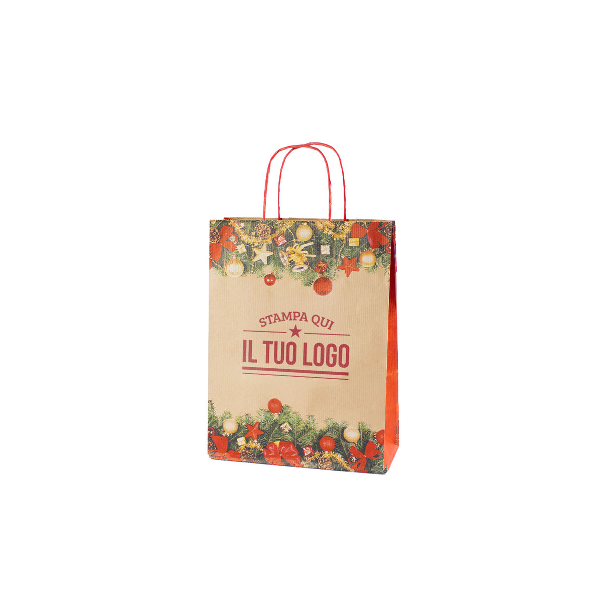 Shopper Carta Natale Personalizzabile
