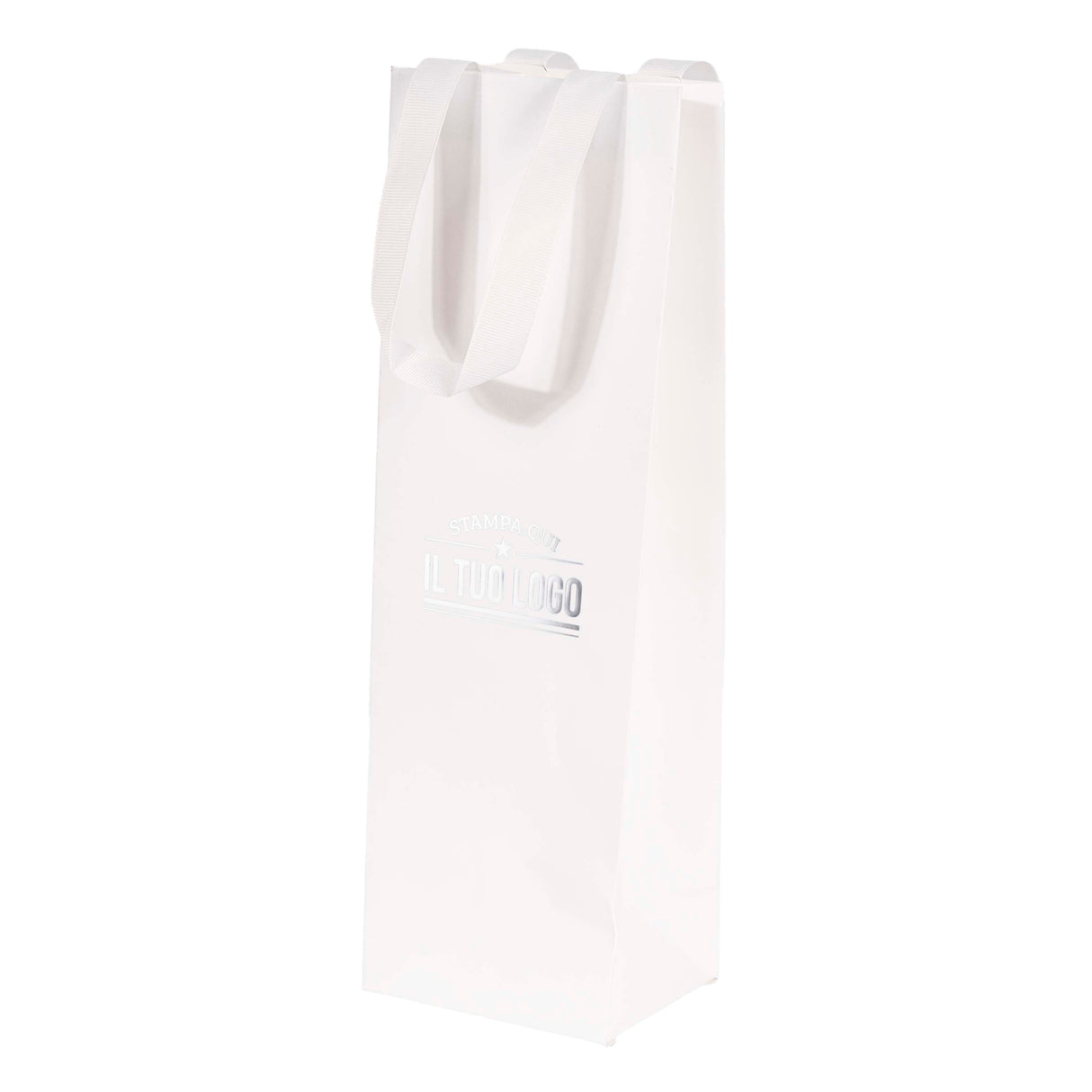 Shopper Elegance Portabottiglia Personalizzabile - stampa a caldo