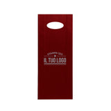 Shopper in Plastica Colorata Porta Bottiglie Personalizzabile