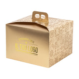 Portapanettone Basso 750GR Personalizzabile Fantasia Maioliche Metal