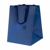 Shopper Carta Elegance manico Gros Grain Fondo Largo Personalizzabile a Caldo