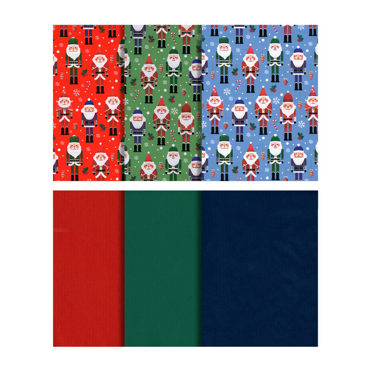 Carta Regalo Schiaccianoci Effetto Raso Ecocolor