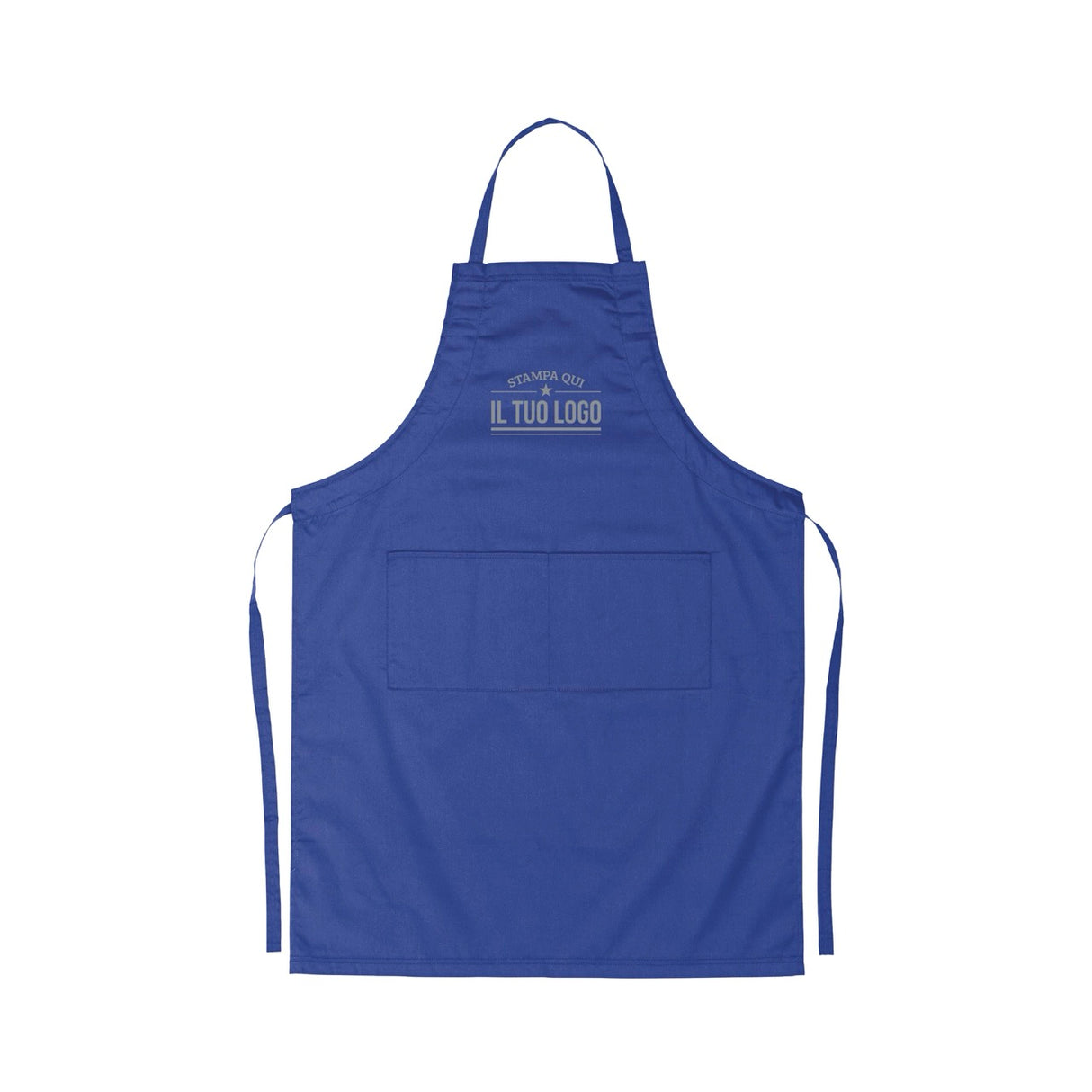 Grembiule Lungo con Tasche Personalizzabile