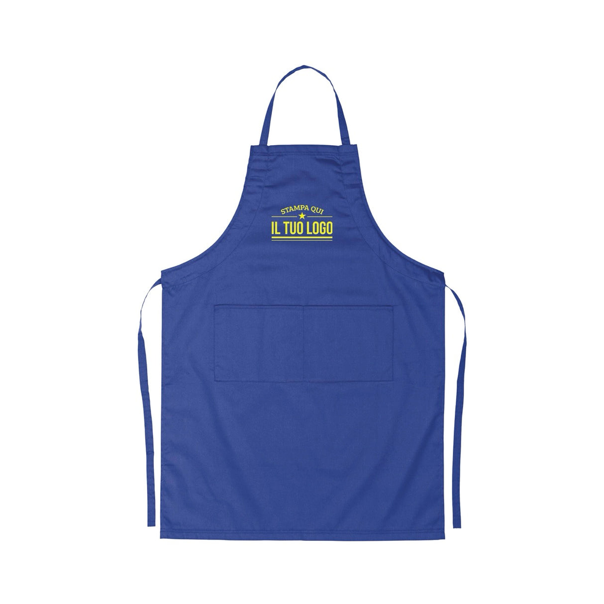 Grembiule Lungo con Tasche Personalizzabile
