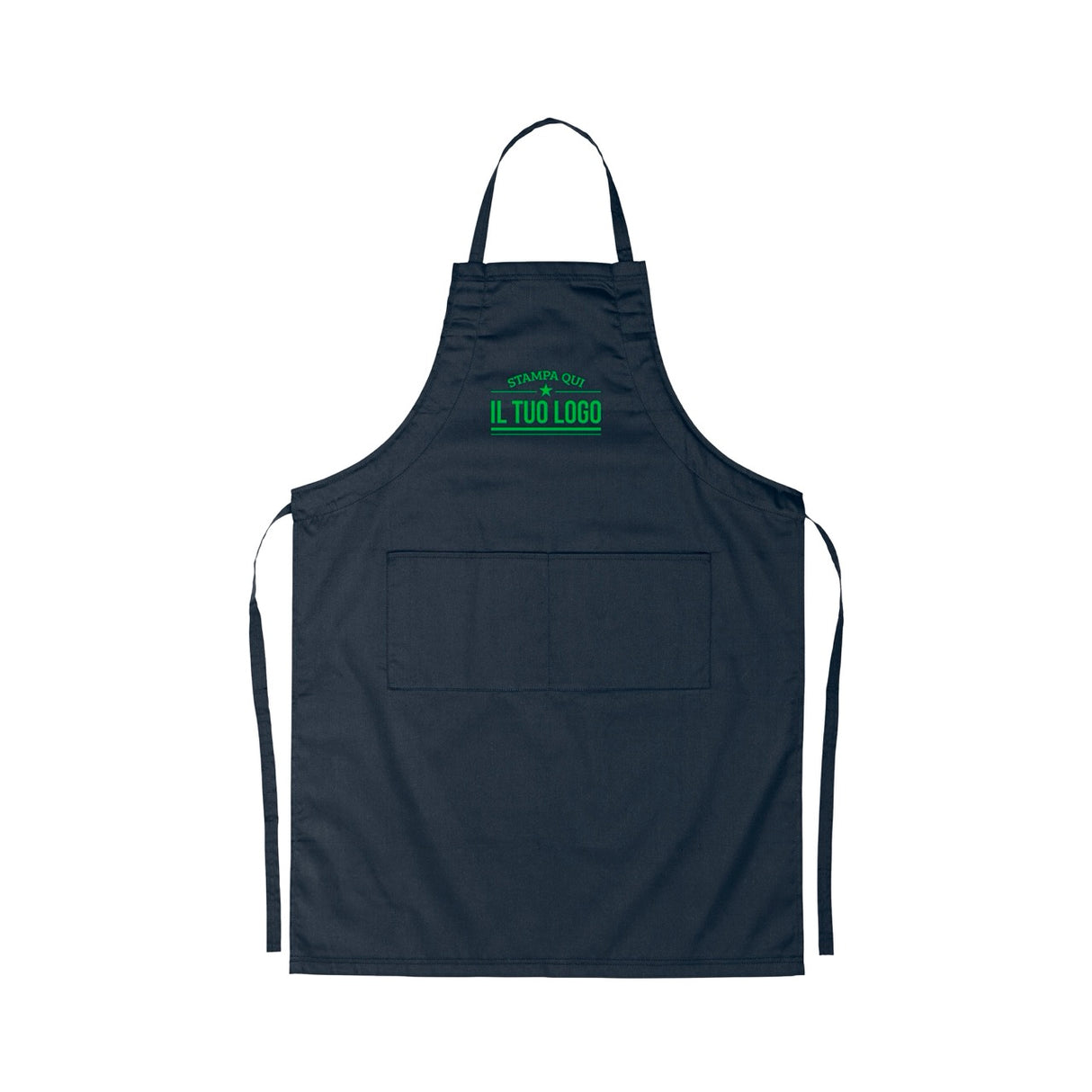 Grembiule Lungo con Tasche Personalizzabile