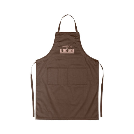 Grembiule Lungo con Tasche Personalizzabile