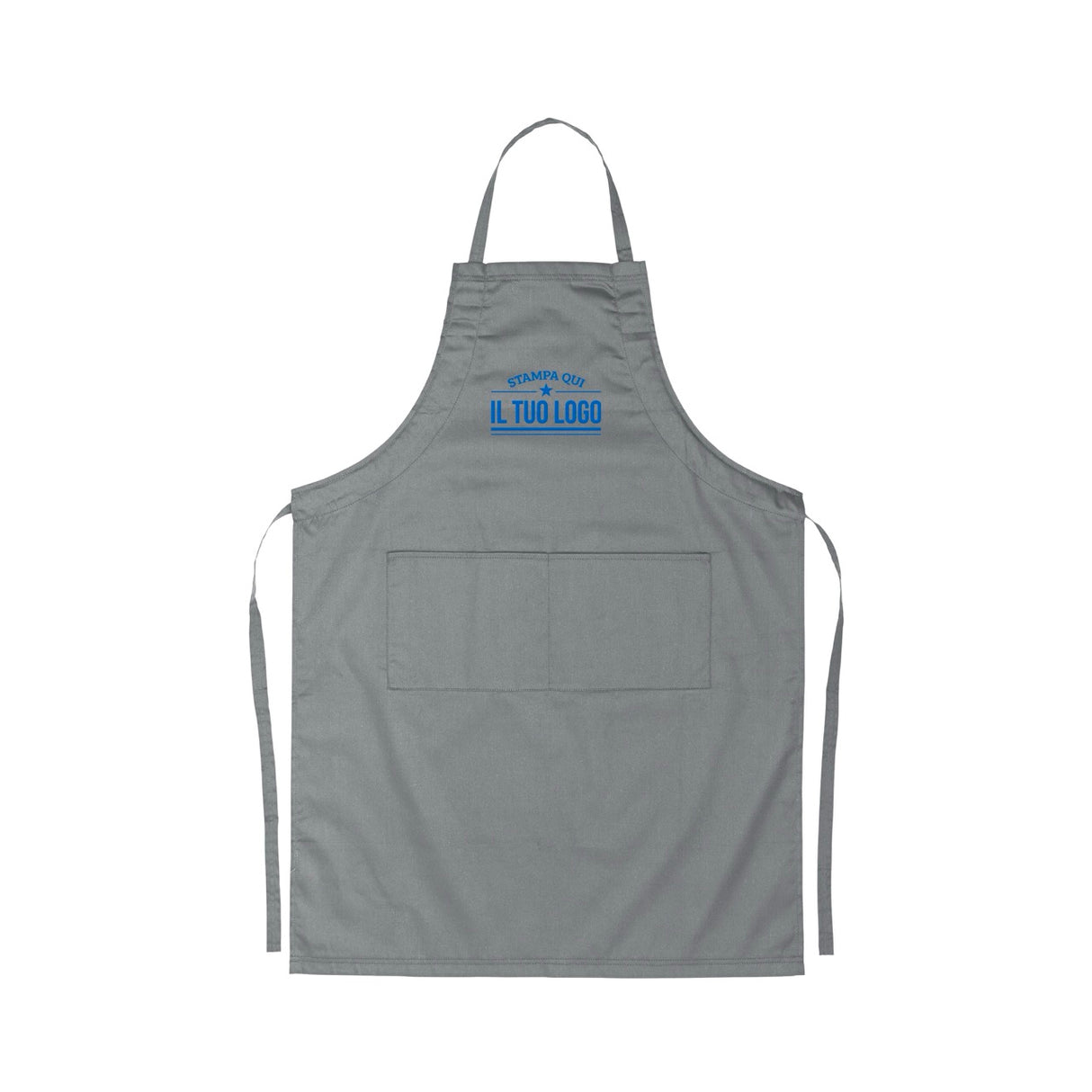 Grembiule Lungo con Tasche Personalizzabile