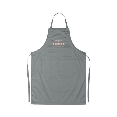Grembiule Lungo con Tasche Personalizzabile