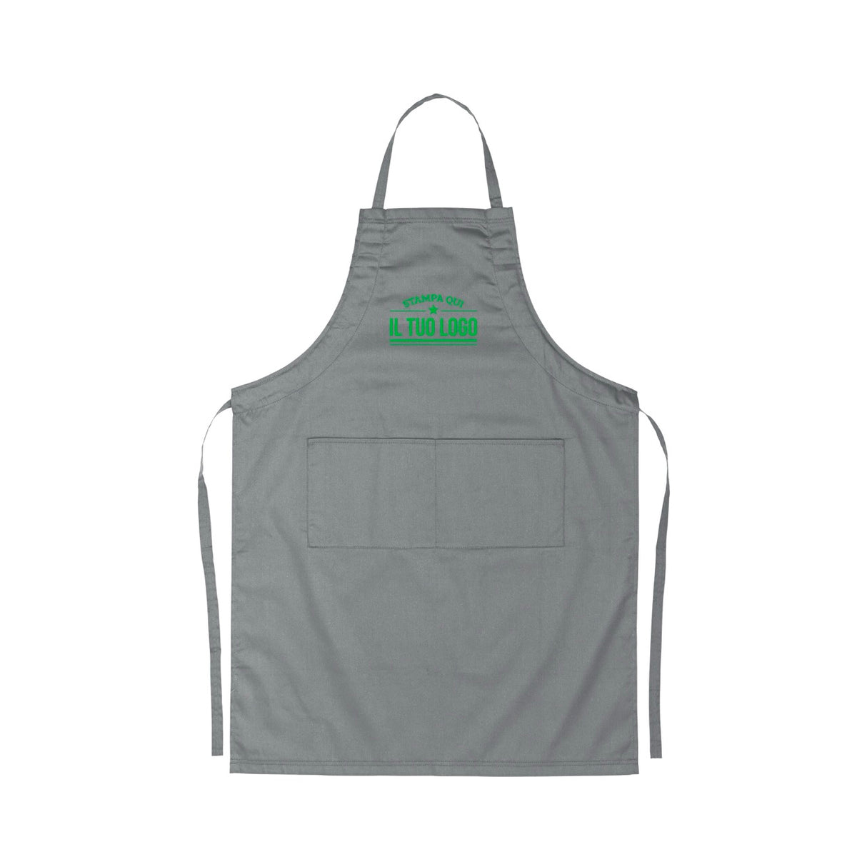 Grembiule Lungo con Tasche Personalizzabile