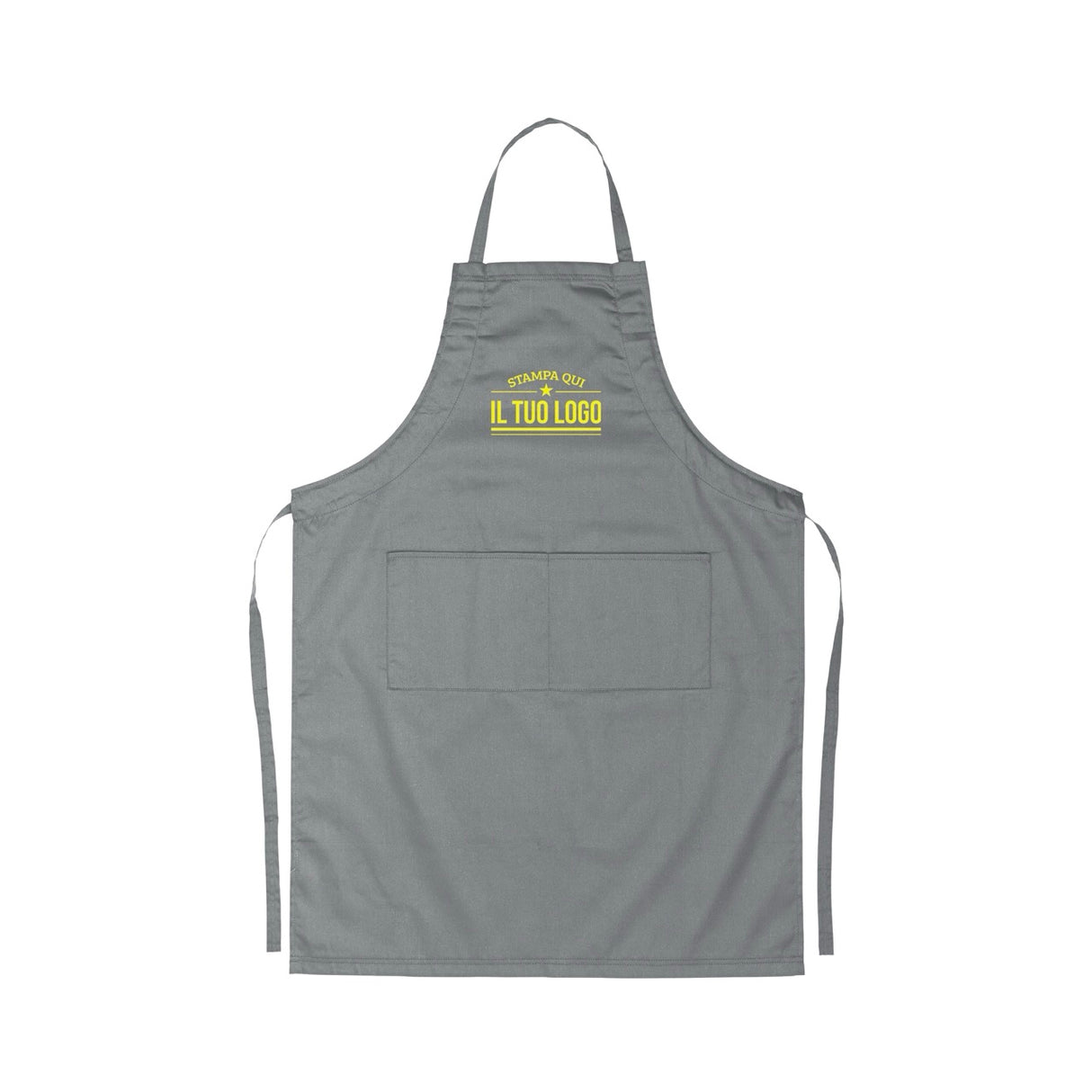 Grembiule Lungo con Tasche Personalizzabile