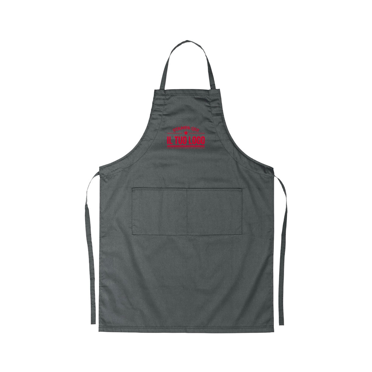 Grembiule Lungo con Tasche Personalizzabile
