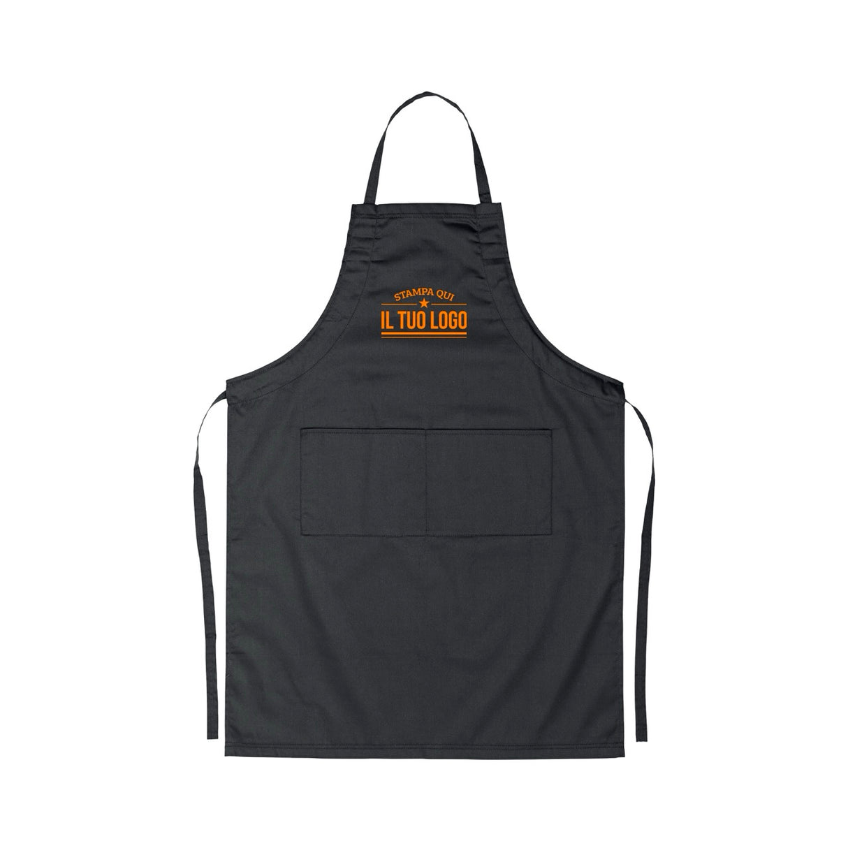 Grembiule Lungo con Tasche Personalizzabile