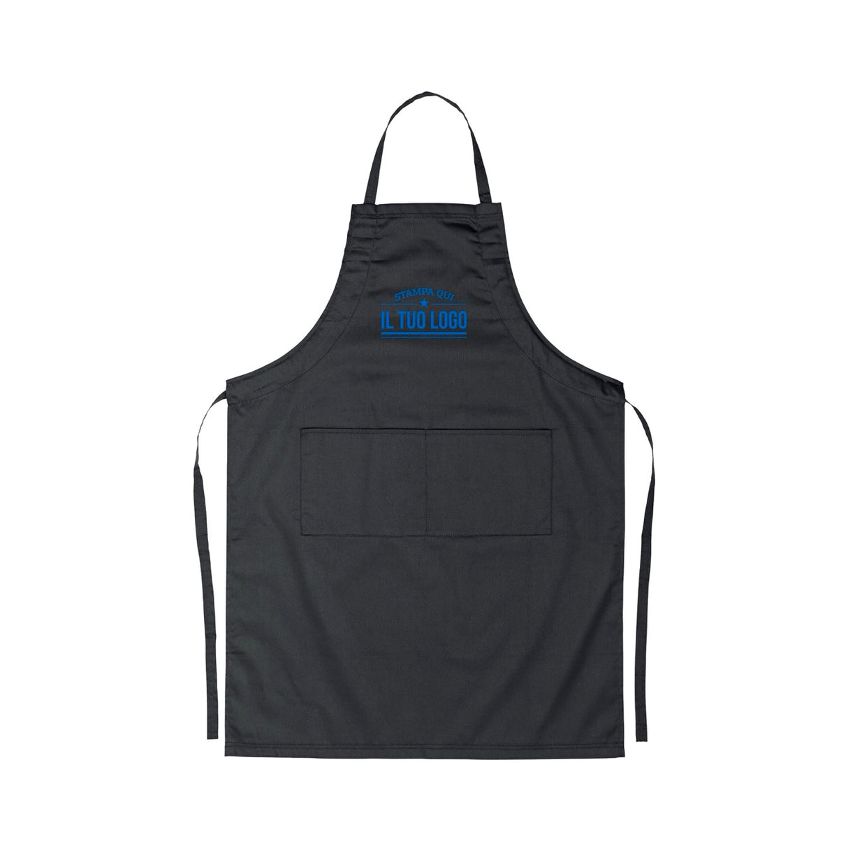 Grembiule Lungo con Tasche Personalizzabile