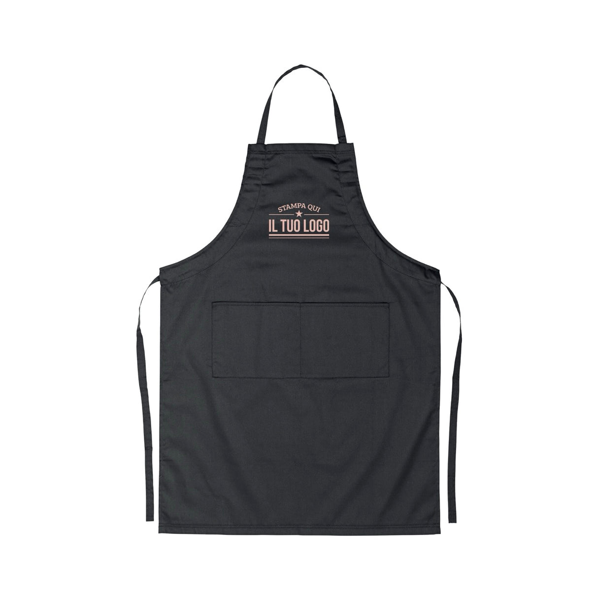 Grembiule Lungo con Tasche Personalizzabile