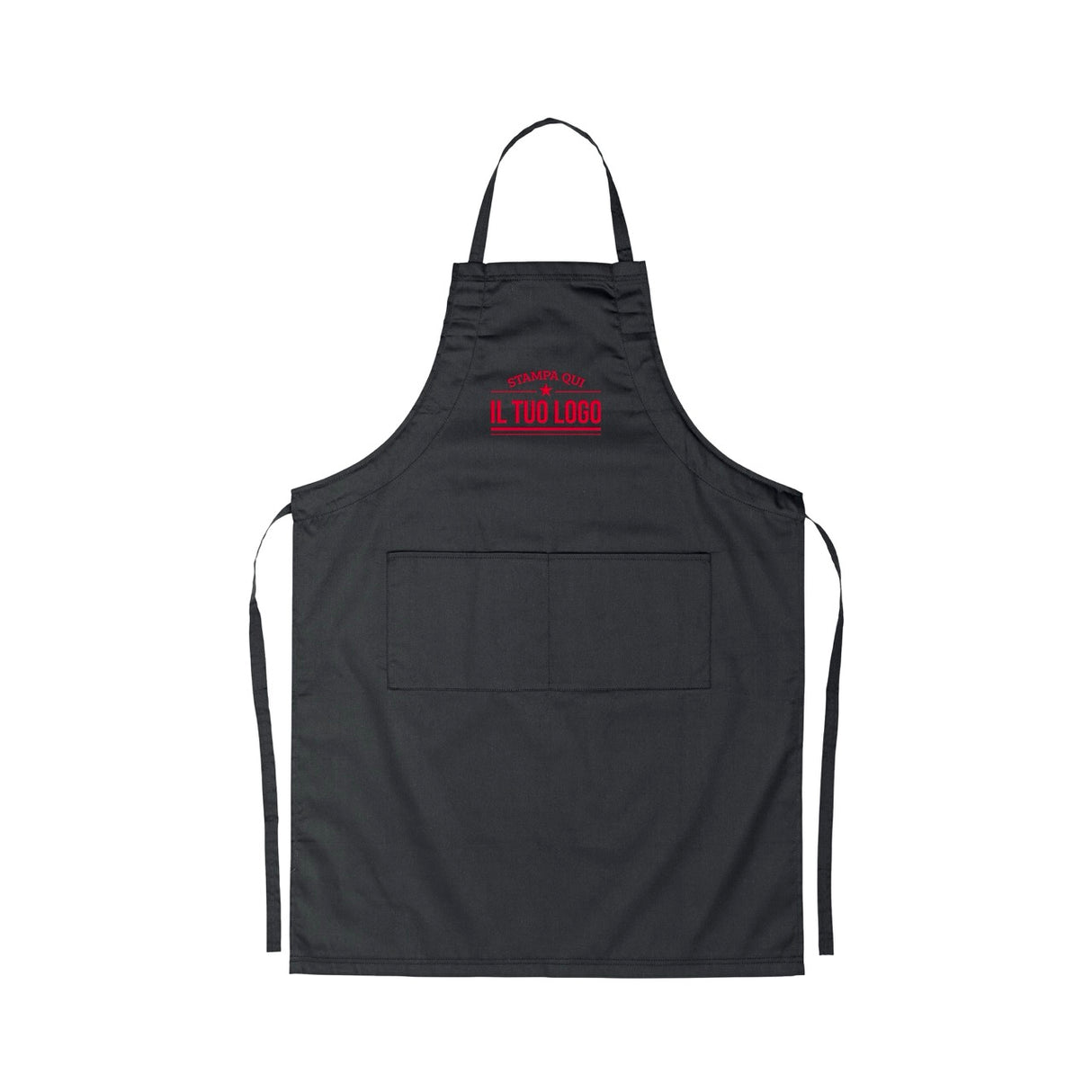 Grembiule Lungo con Tasche Personalizzabile