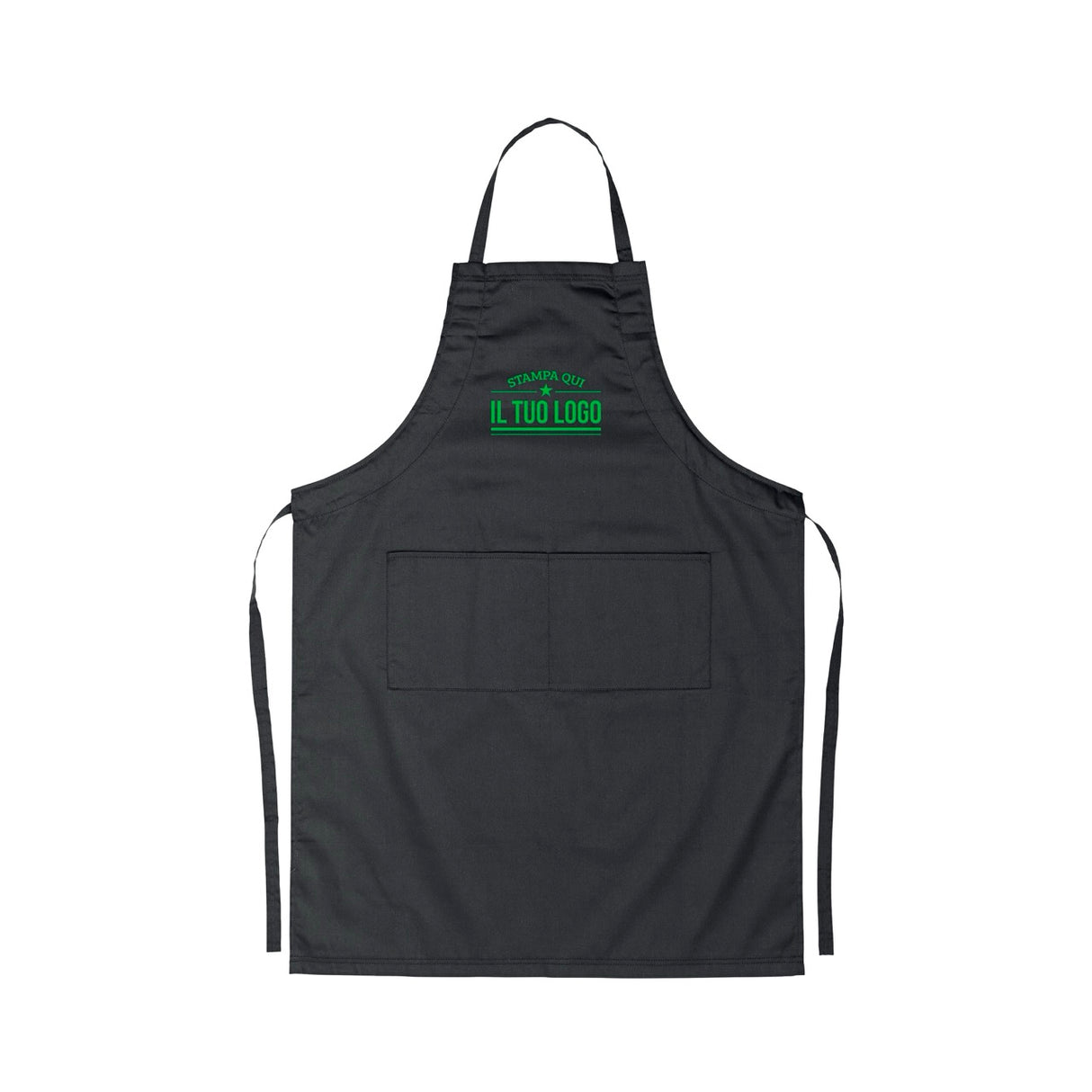 Grembiule Lungo con Tasche Personalizzabile