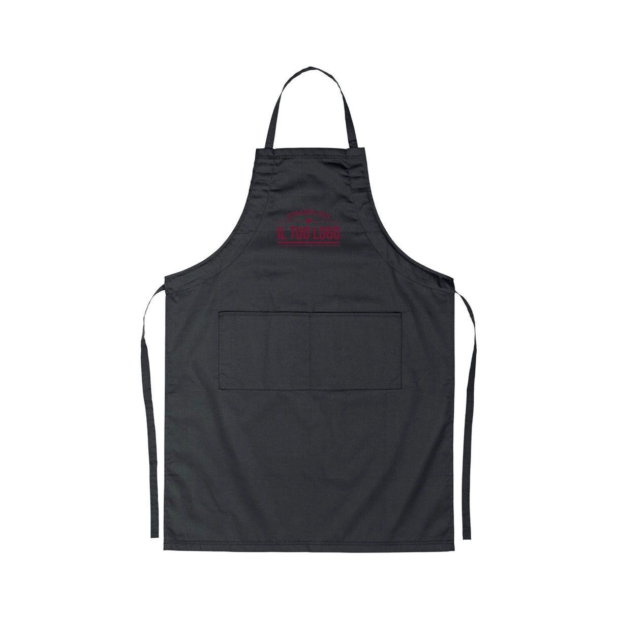 Grembiule Lungo con Tasche Personalizzabile