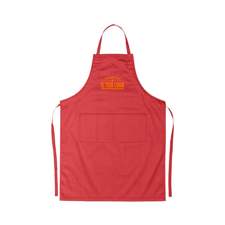 Grembiule Lungo con Tasche Personalizzabile