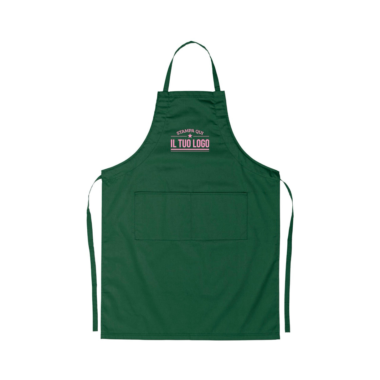 Grembiule Lungo con Tasche Personalizzabile