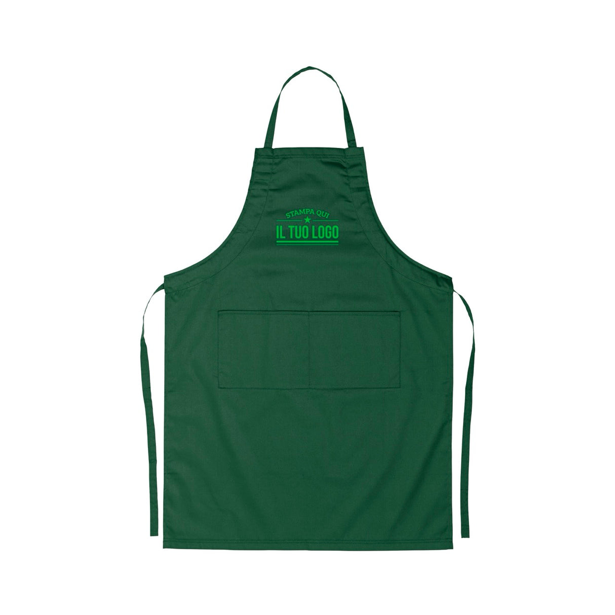Grembiule Lungo con Tasche Personalizzabile