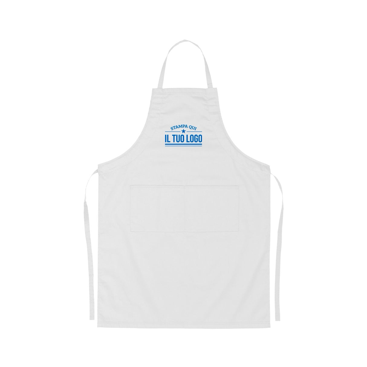 Grembiule Lungo con Tasche Personalizzabile