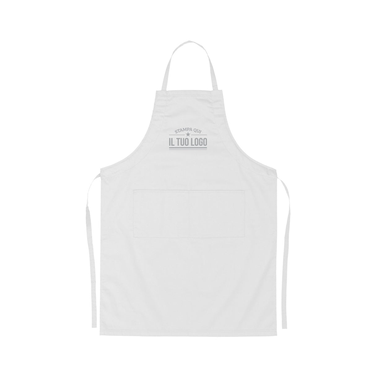Grembiule Lungo con Tasche Personalizzabile