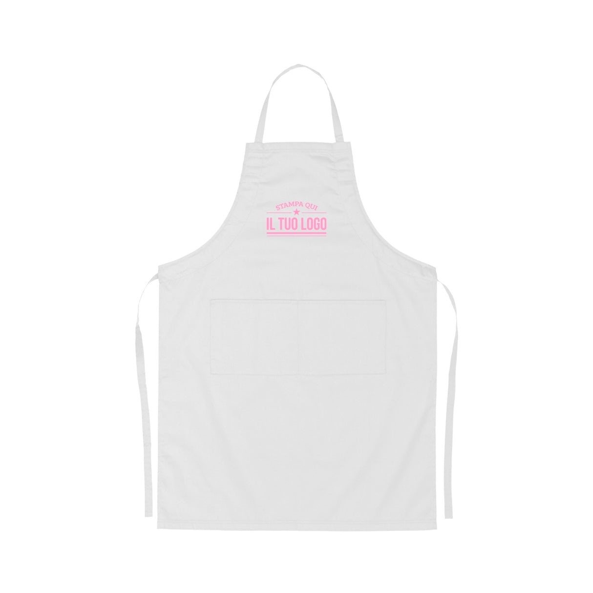 Grembiule Lungo con Tasche Personalizzabile