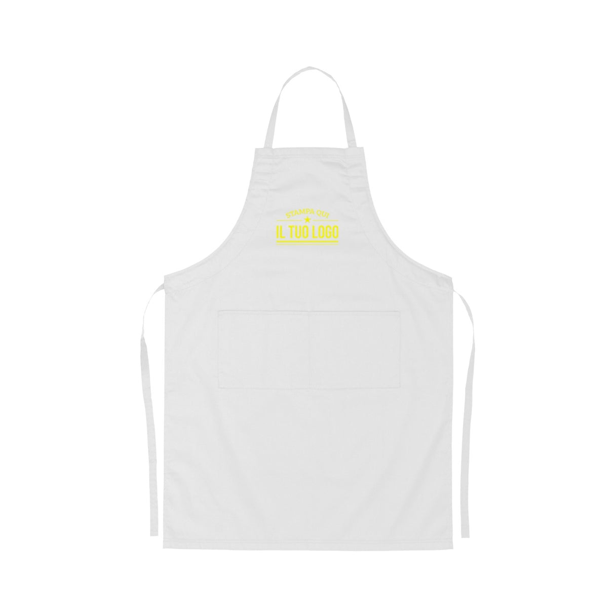 Grembiule Lungo con Tasche Personalizzabile